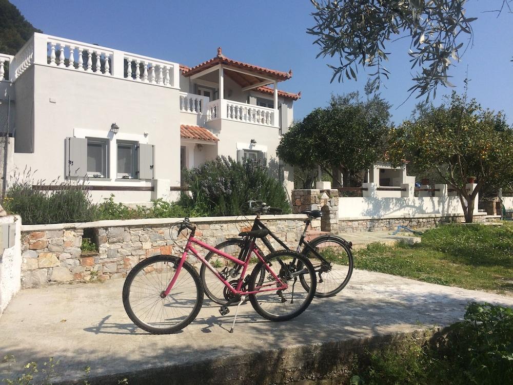 Villa Tillia Panormos  Bagian luar foto
