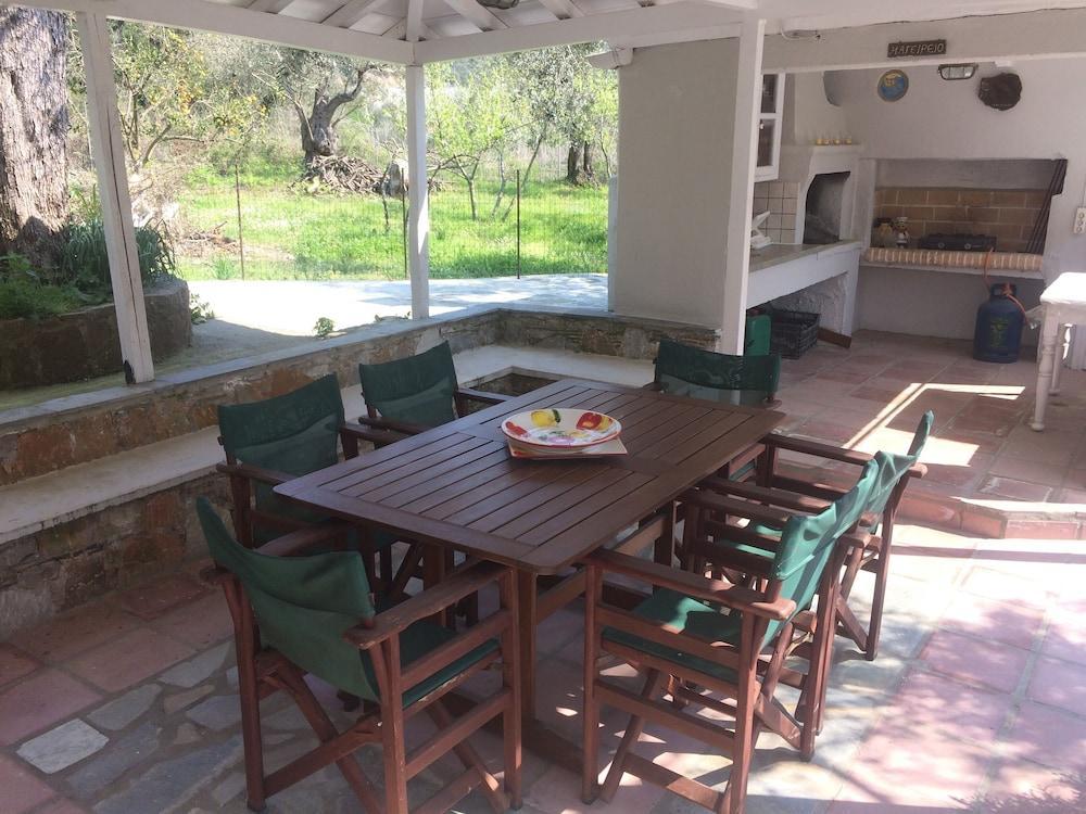 Villa Tillia Panormos  Bagian luar foto