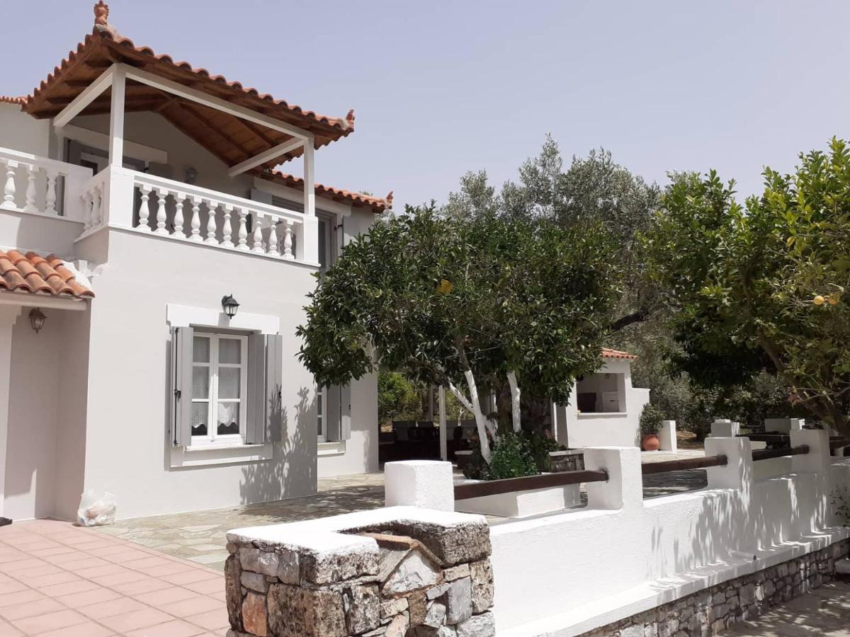 Villa Tillia Panormos  Bagian luar foto