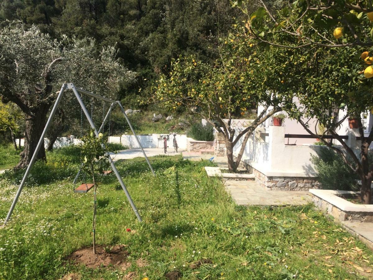 Villa Tillia Panormos  Bagian luar foto