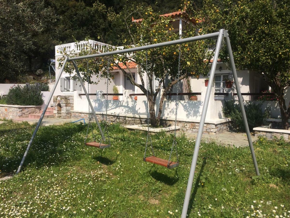 Villa Tillia Panormos  Bagian luar foto