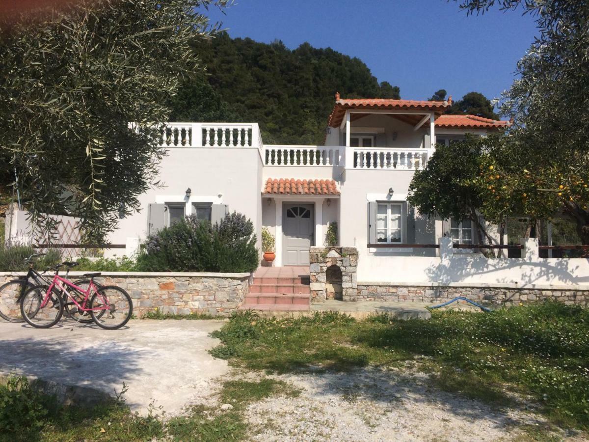 Villa Tillia Panormos  Bagian luar foto