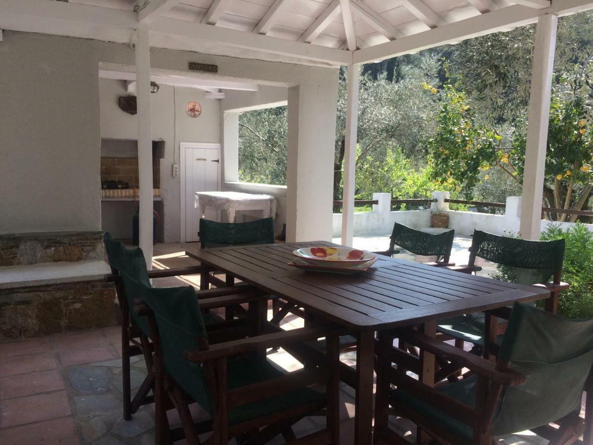 Villa Tillia Panormos  Bagian luar foto